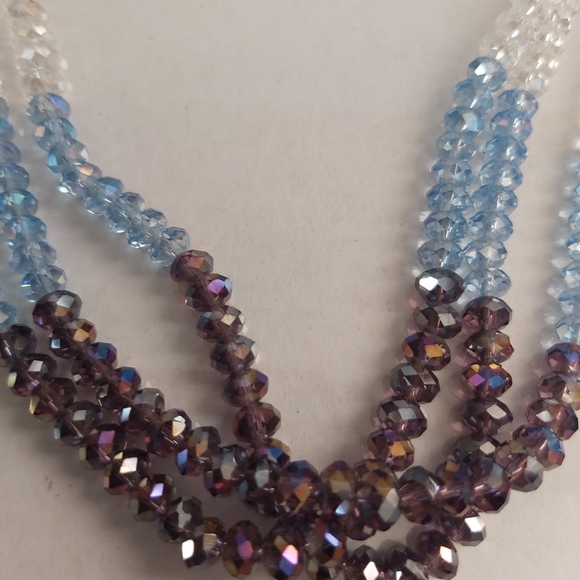 Vintage Necklace cristal - Picture 3 of 6